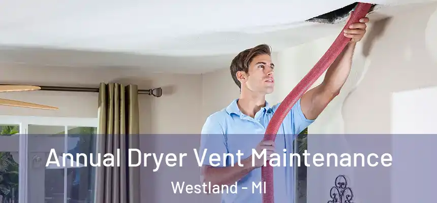 Annual Dryer Vent Maintenance Westland - MI