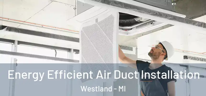 Energy Efficient Air Duct Installation Westland - MI